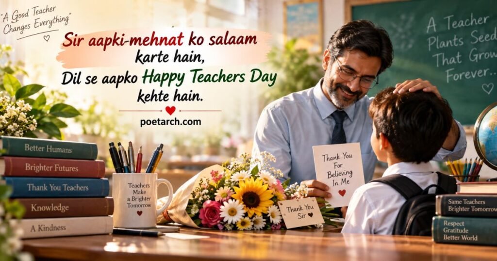 Teachers Day Shayari for Sir