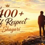 self respect shayari