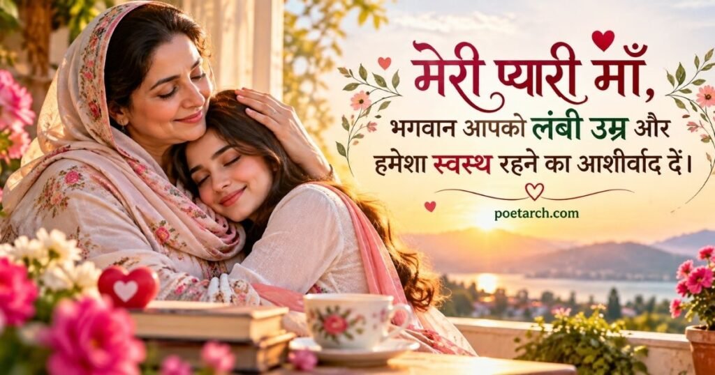 प्यारी माँ के लिए जन्मदिन की शुभकामनाएं