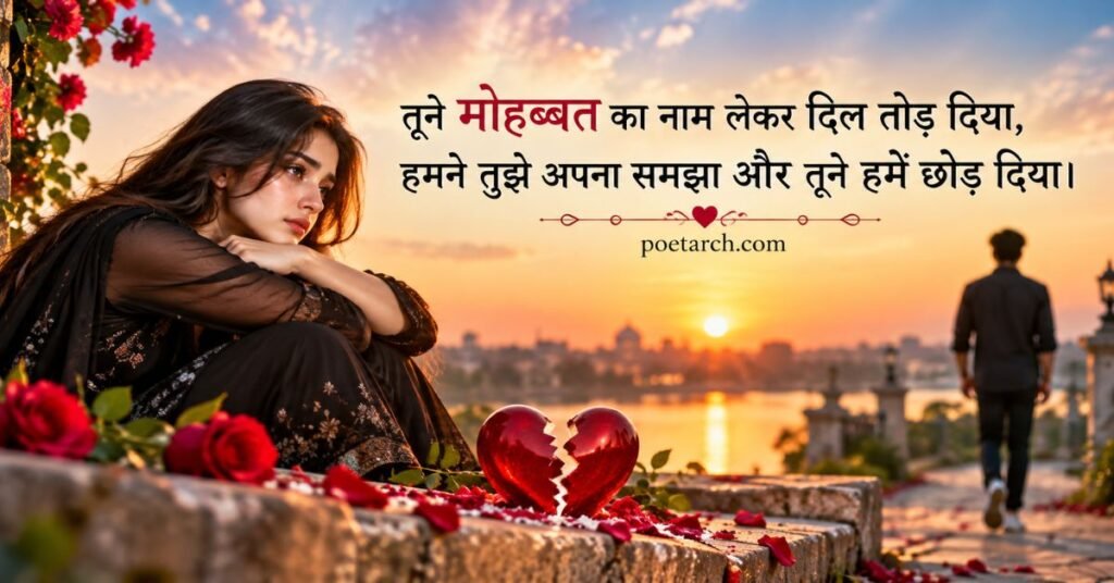 Bewafa Shayari in Hindi 2 Line
