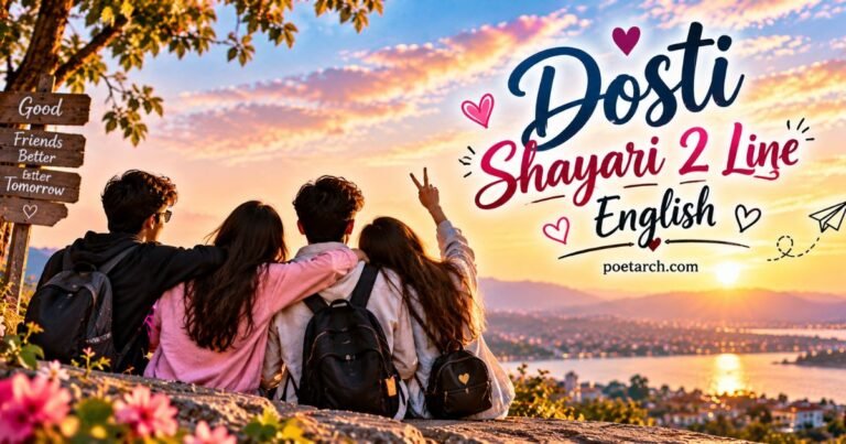 Dosti Shayari 2 line English