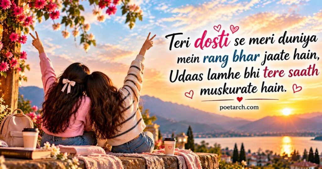 Dosti Shayari In English 2 Lines