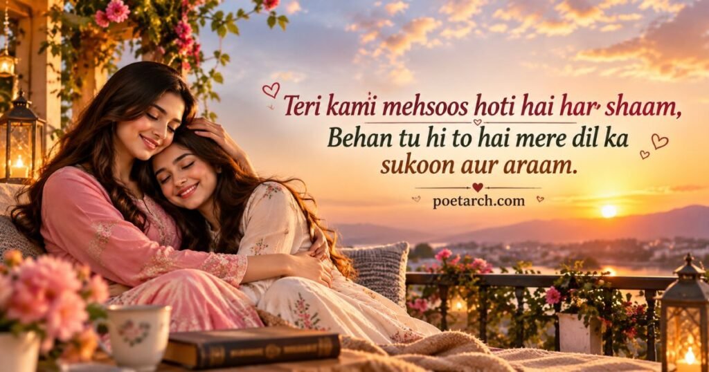 Emotional Shayari for Sister in English