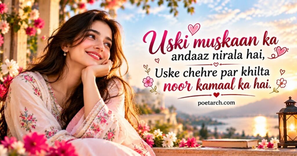 Uski Muskaan Par Shayari