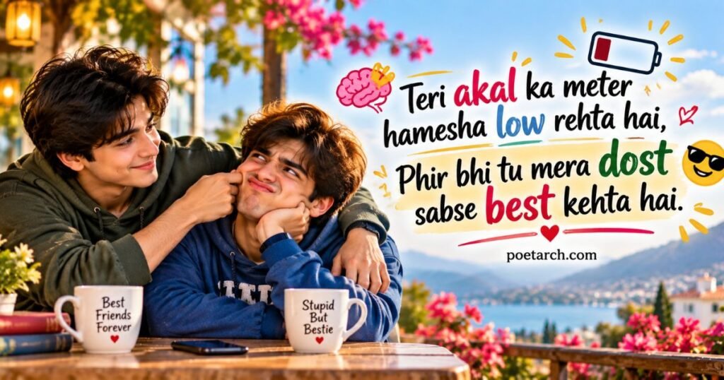 Funny Dosti Shayari In English