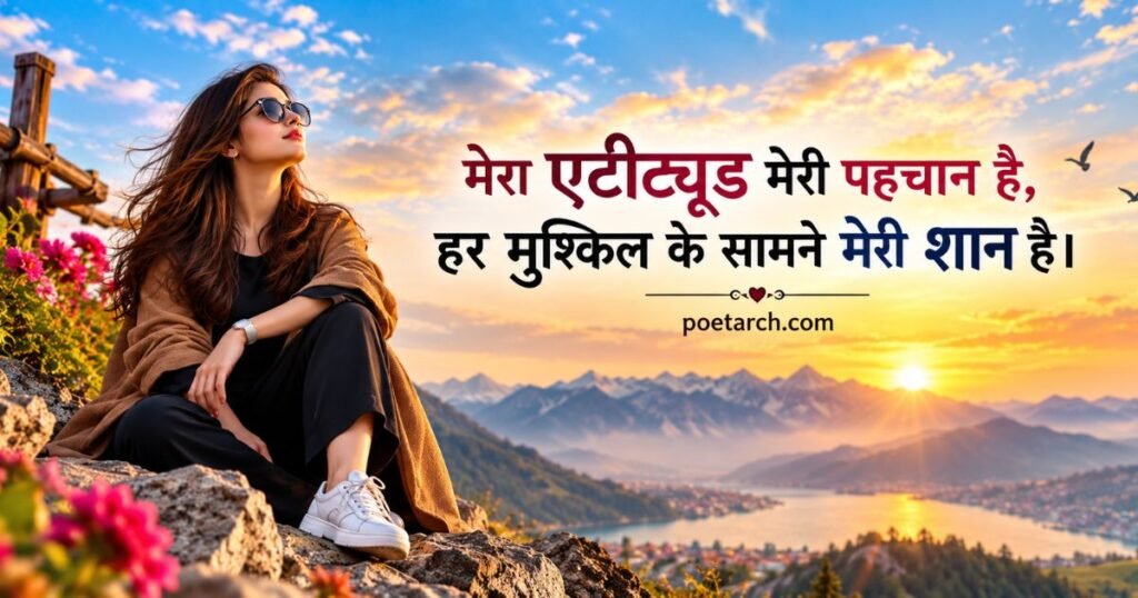 Attitude Shayari for Girls in Hindi