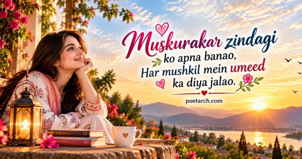 Happy Life Smile Shayari To Share