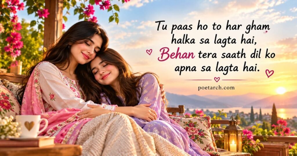 Heart Touching Shayari for Sister in English