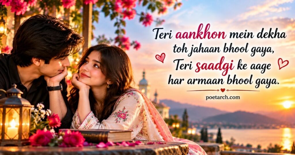 One Sided Love Shayari In English For Her