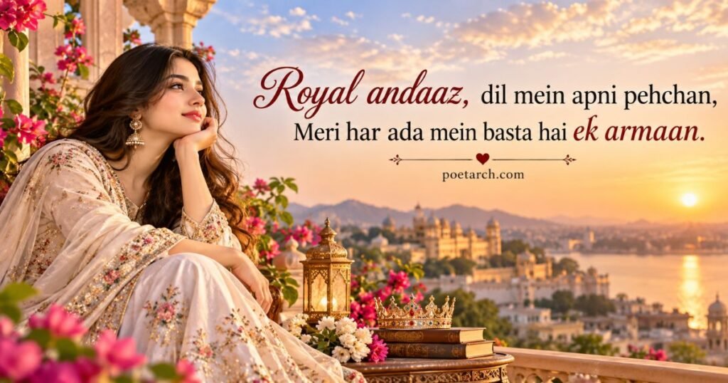 Royal Attitude Shayari for Girls