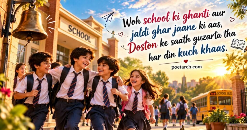 School Friends Shayari In English