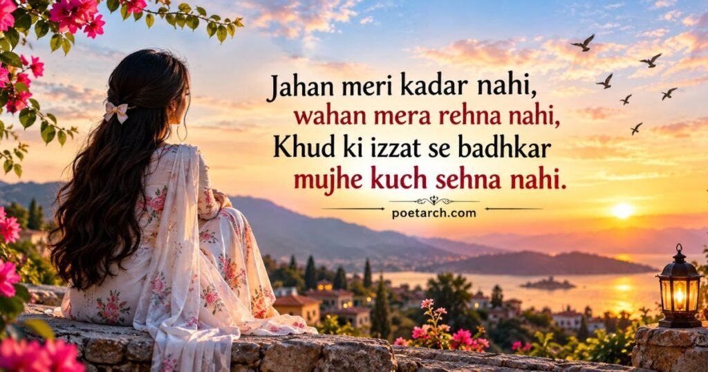 Self Respect Attitude Shayari for Girls