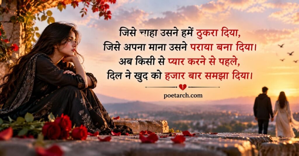 बेवफा के लिए Sad Shayari