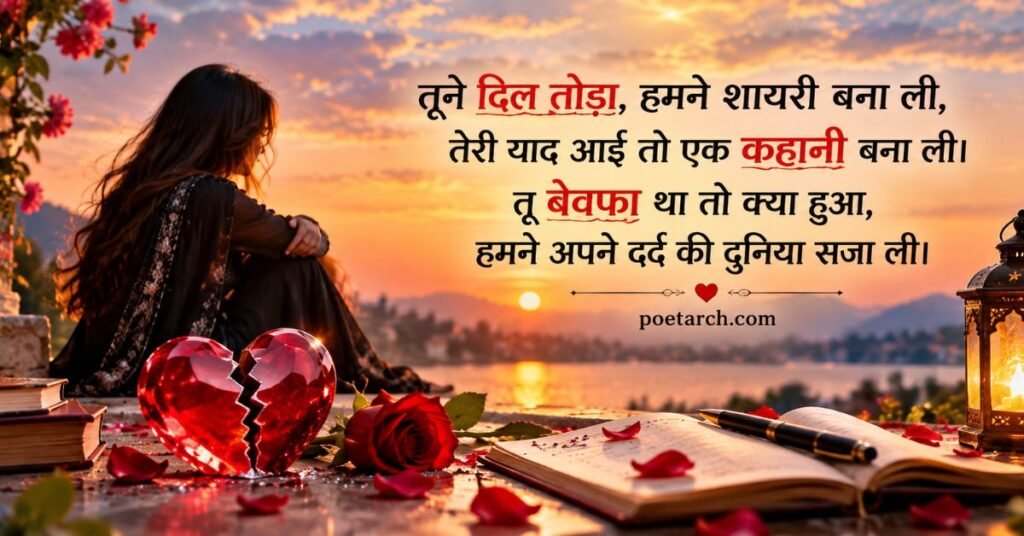 बेवफा शायरी WhatsApp और Instagram के लिए