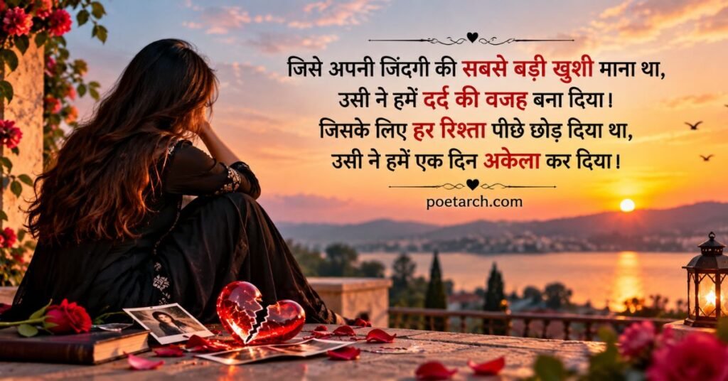सबसे दर्द भरी बेवफा शायरी